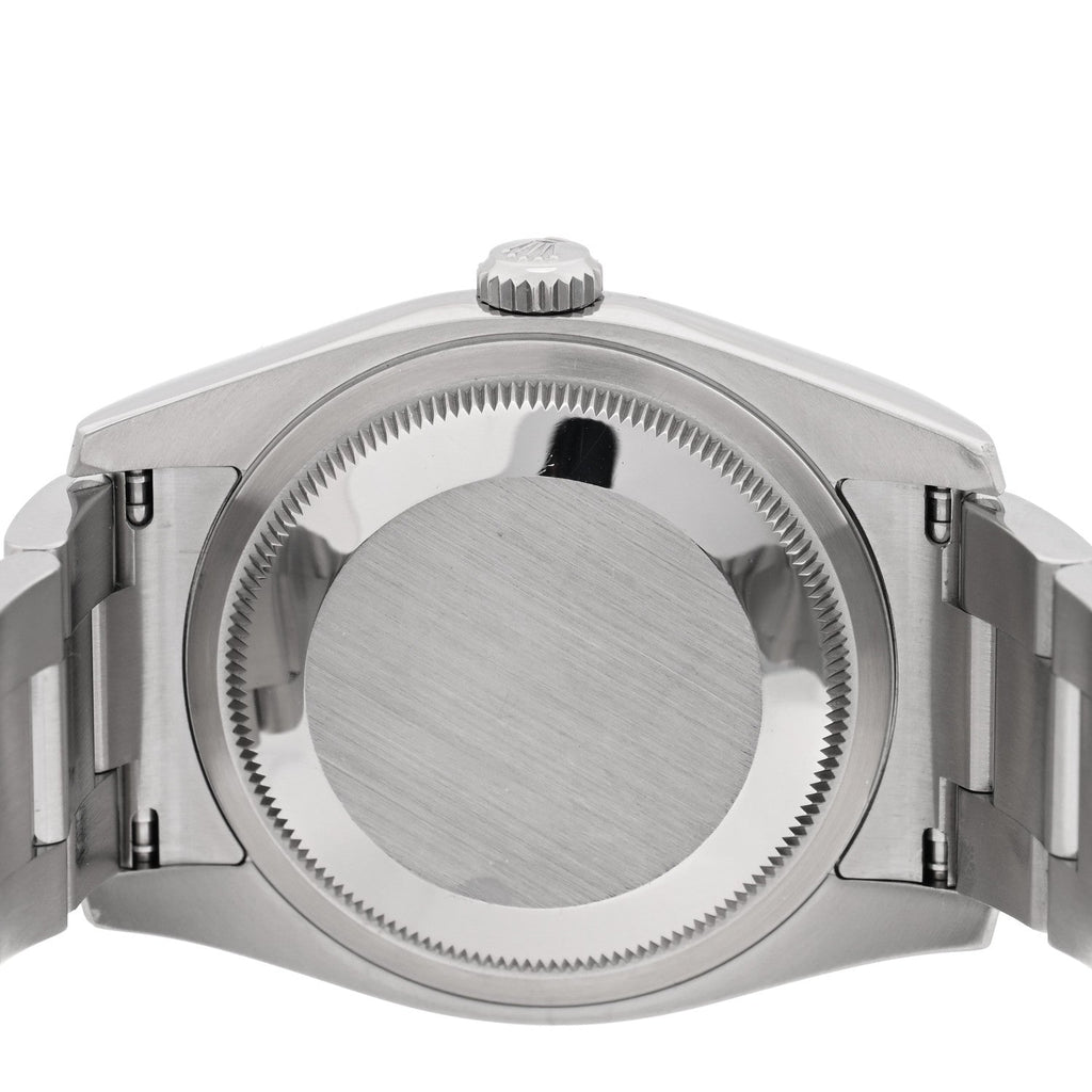 Stainless Steel 36mm Oyster Perpetual Datejust Watch White Roman 116200
