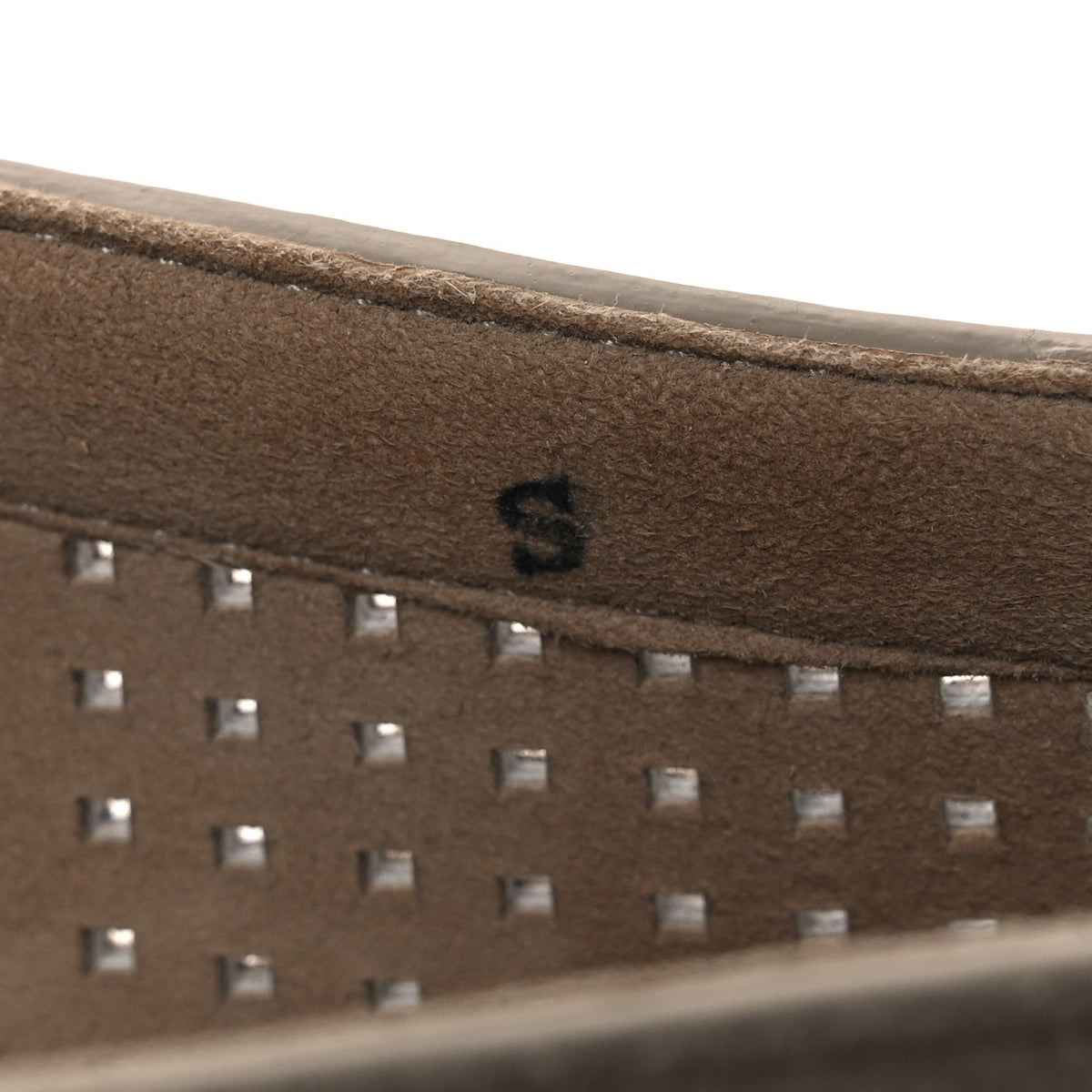 Suede Goatskin Mens Enrique Espadrilles 42 Beige Sable