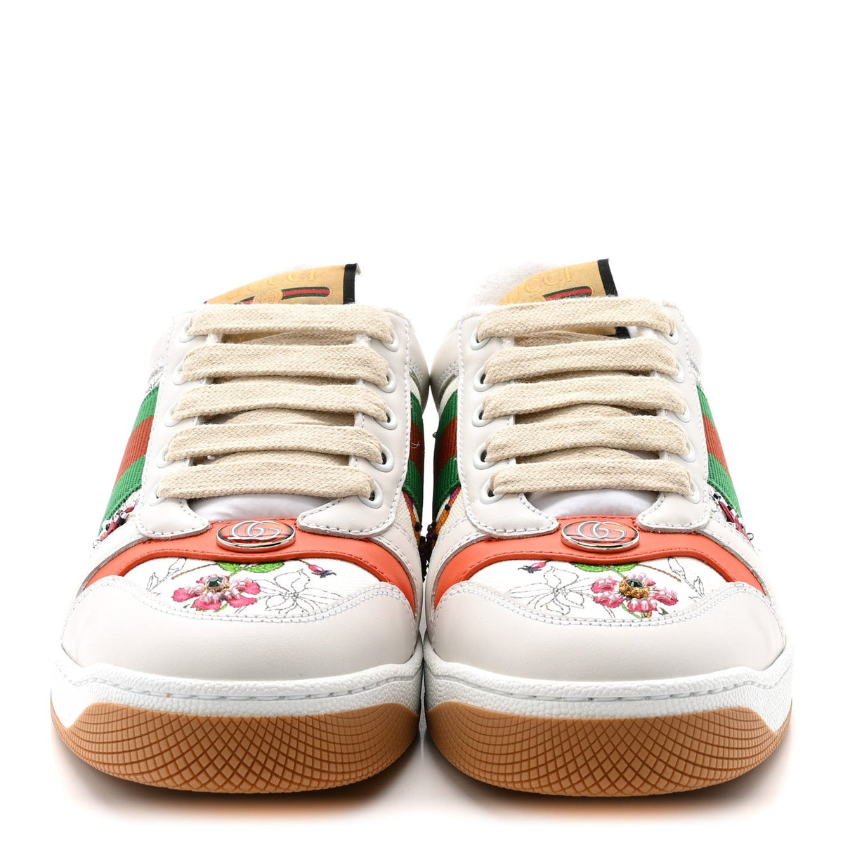 Sepang Flora Faded Canvas Web Womens Screener Sneakers 36.5 White