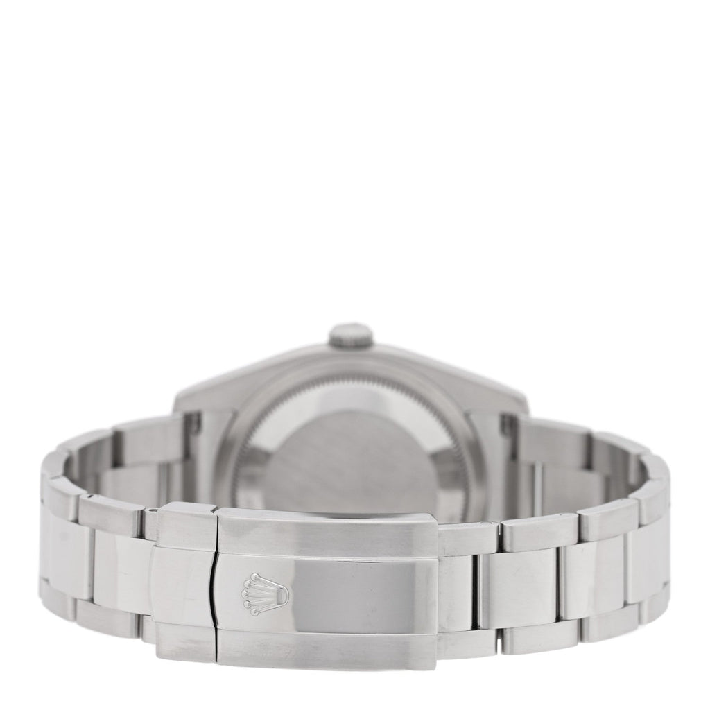 Stainless Steel 36mm Oyster Perpetual Datejust Watch White Roman 116200