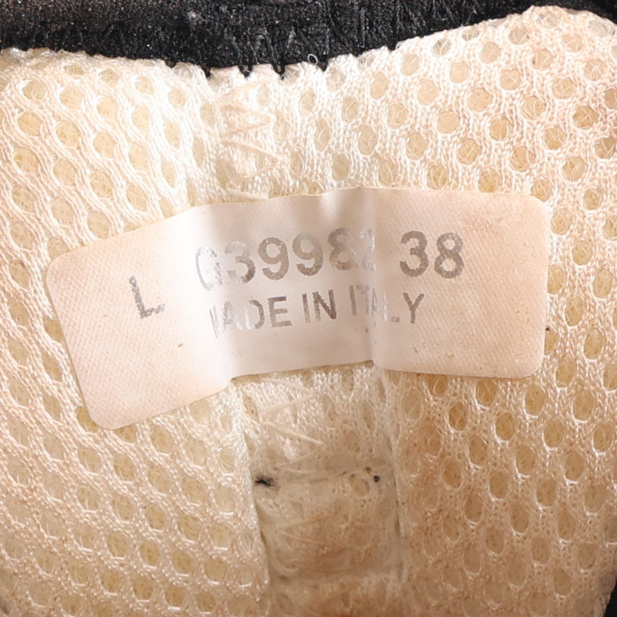 Fabric Suede Calfskin CC Sneakers 38 White Black