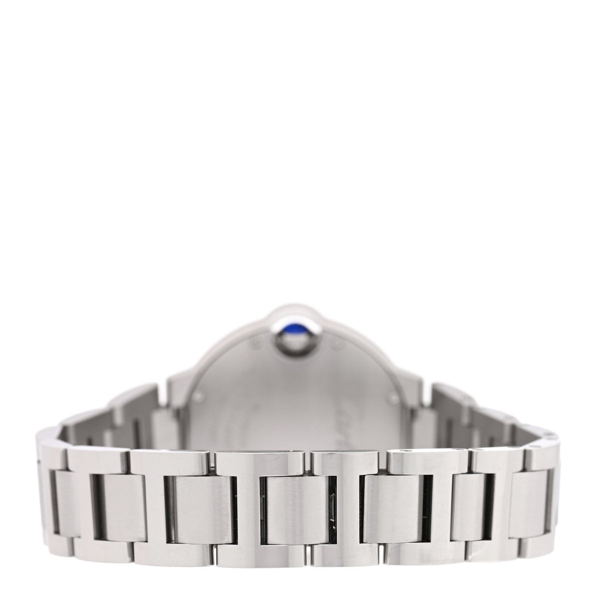 Stainless Steel Diamond 33mm Ballon Bleu De Cartier Quartz Watch