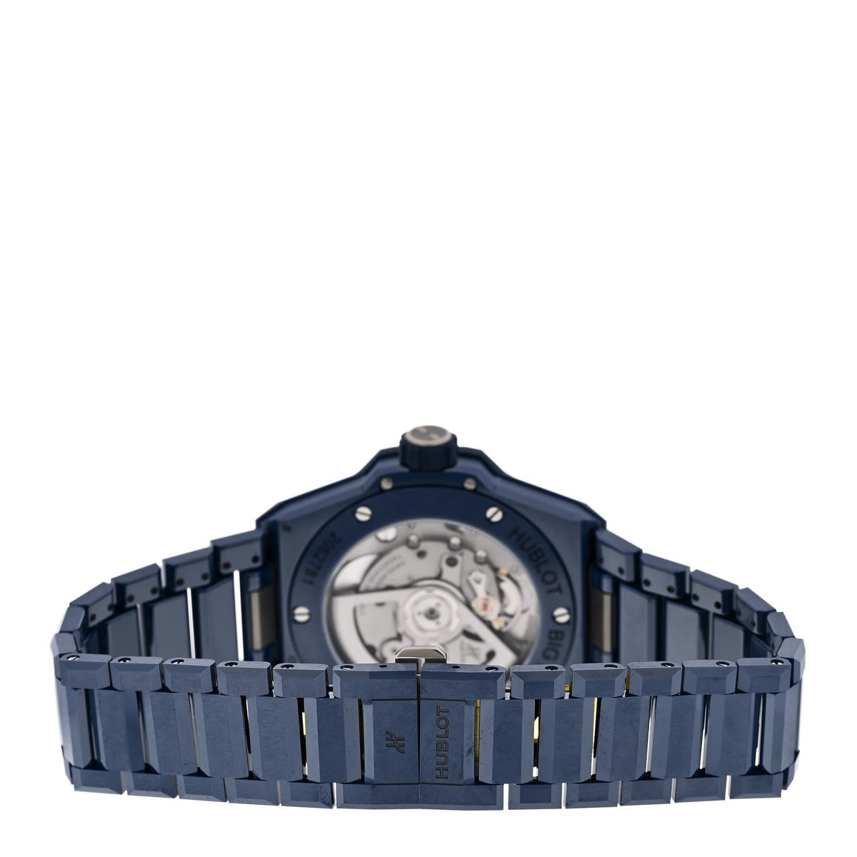 Ceramic 38mm Big Bang Integrated Time Only Automatic Watch Blue 457.EX.7170.EX