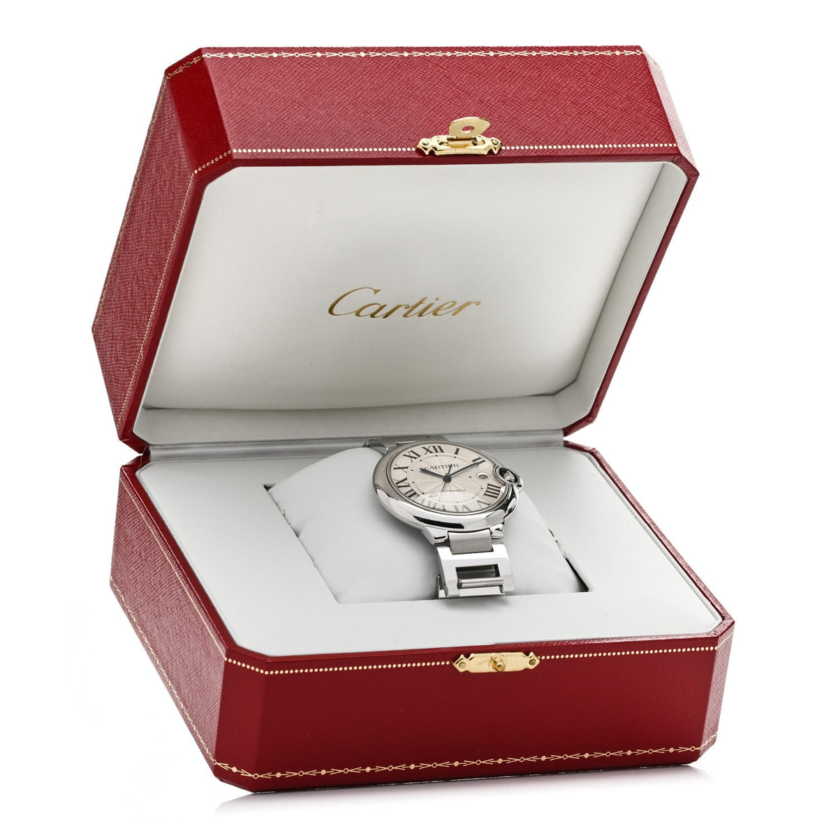 Stainless Steel 42mm Ballon Bleu De Cartier Automatic Watch