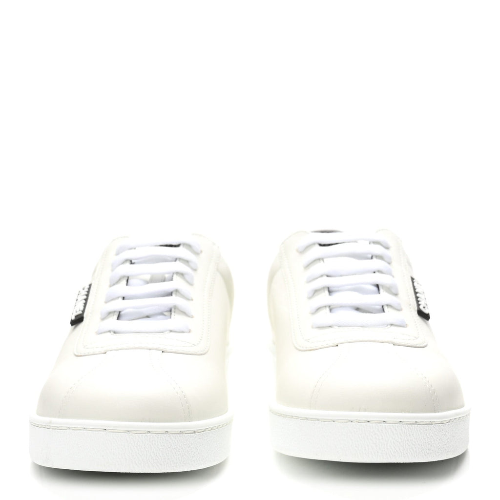 Calfskin CC Womens Sneakers 39.5 White