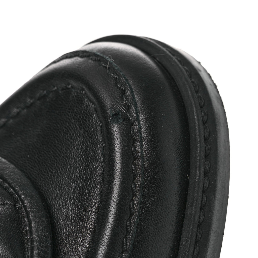 Lambskin Quilted CC Turnlock Loafers 37 Black 37 Black