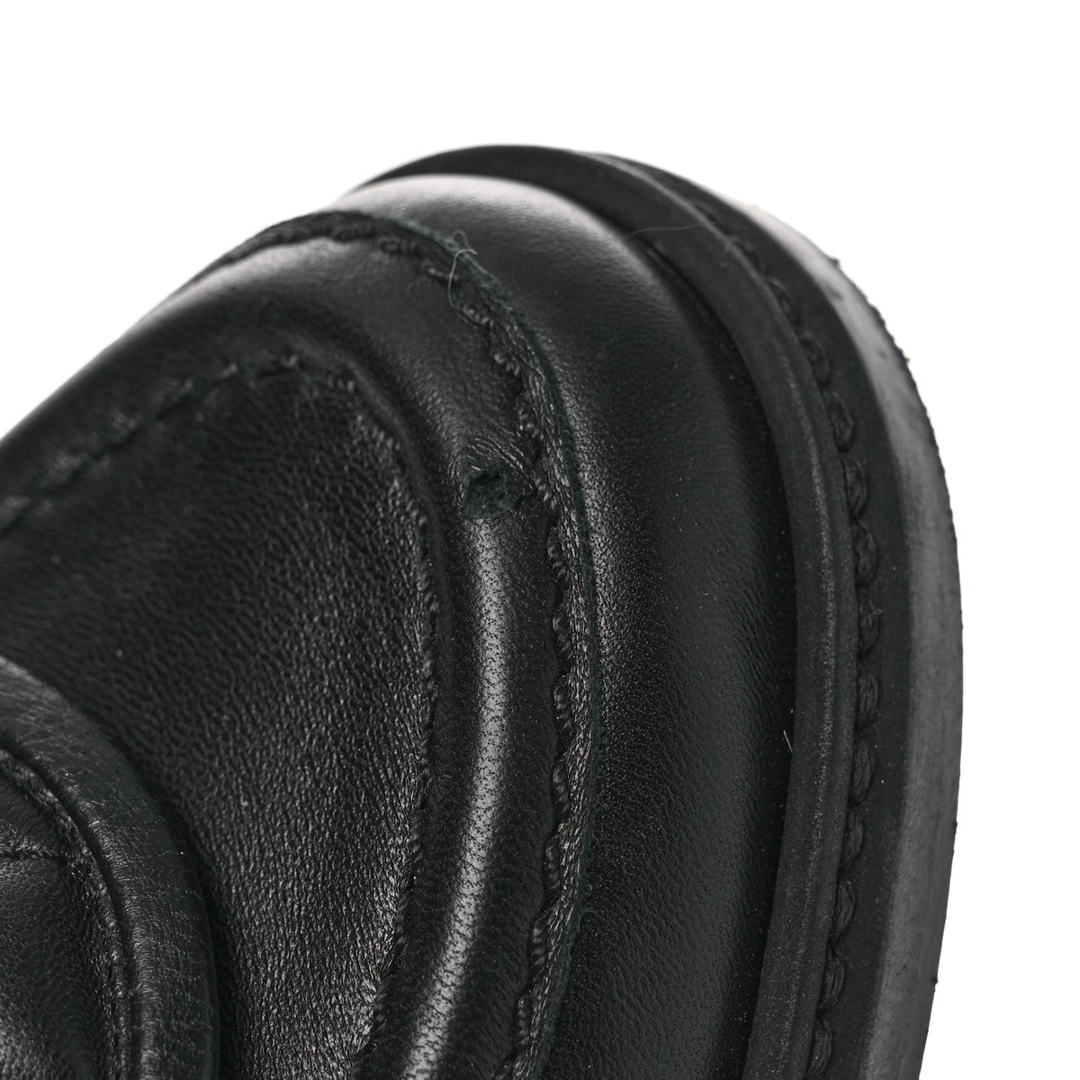 Lambskin Quilted CC Turnlock Loafers 37 Black 37 Black