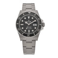 Stainless Steel 41mm Oyster Perpetual Submariner Date Watch Black 126610LN