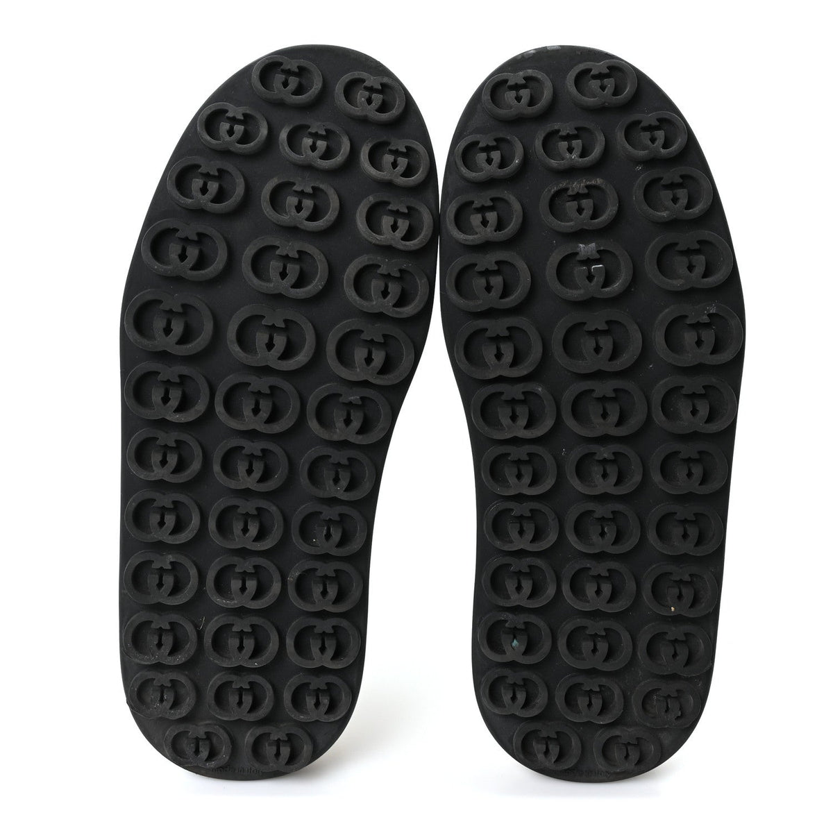 GG Monogram Jacquard Womens 1977 Tennis Platform 52mm Sneakers 36.5 Black Mystic White