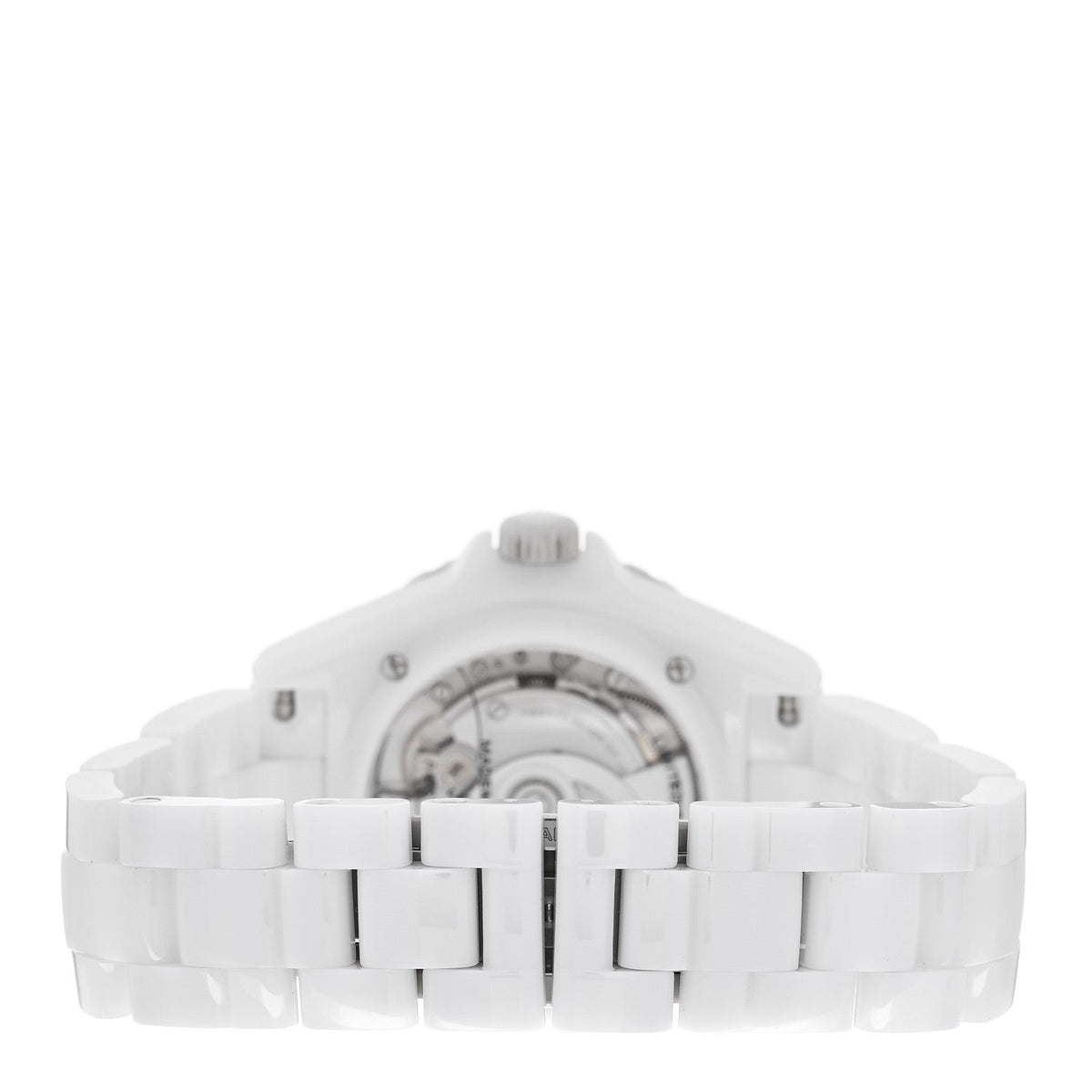 Stainless Steel Ceramic 38mm J12 Limited Edition Mademoiselle La Pausa Automatic Watch White