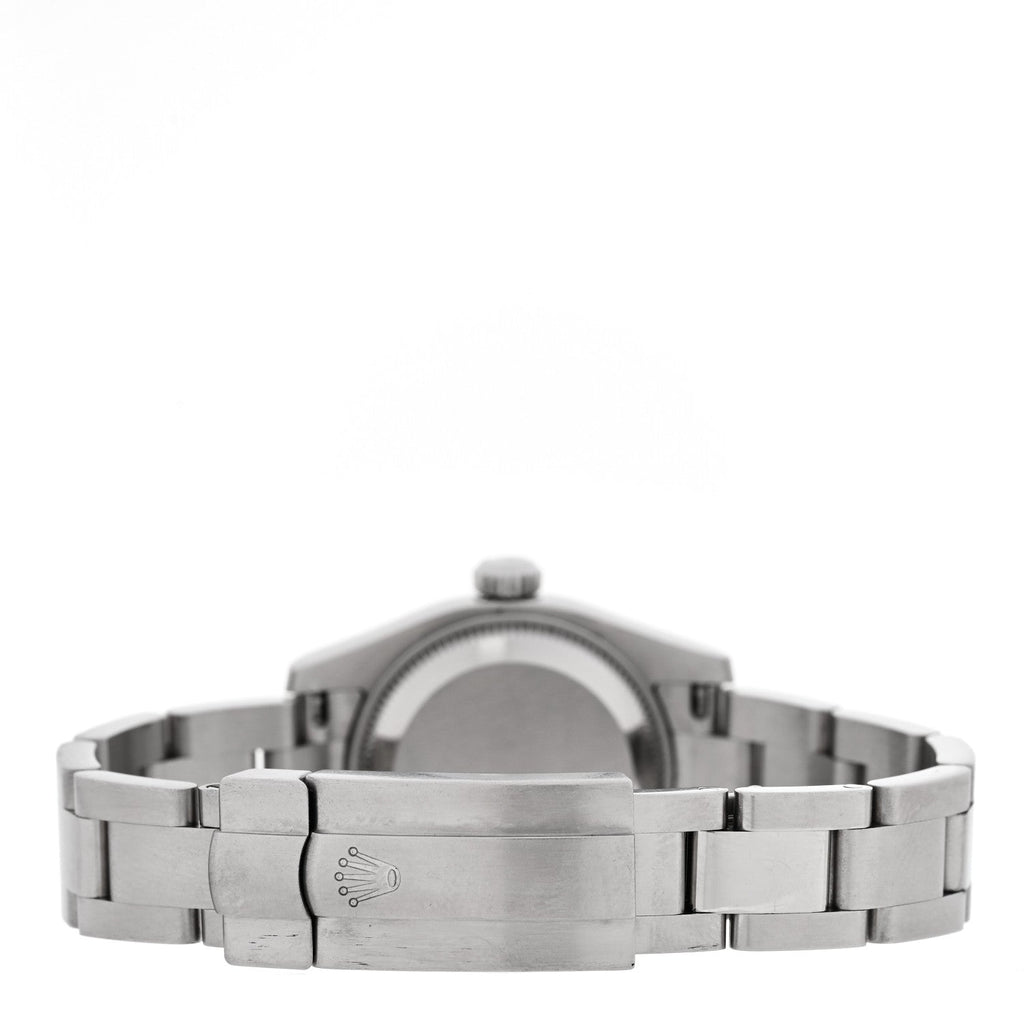 Stainless Steel 26mm Oyster Perpetual Watch Olive Green 176200