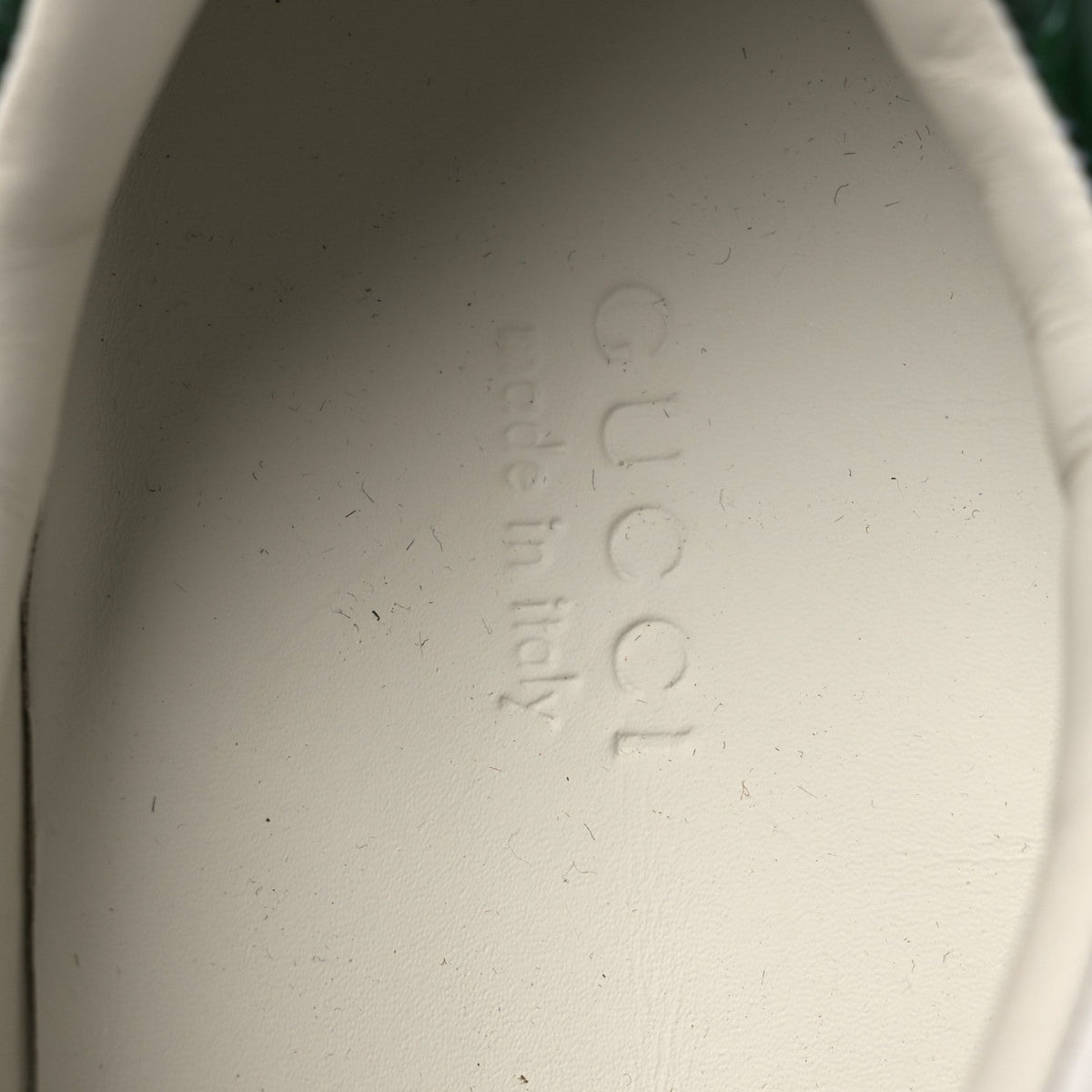 Ultralight Plume Calfskin Web Womens Ace Platform Sneakers 41 White