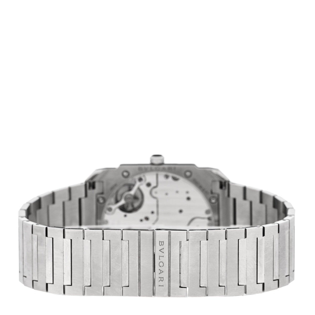 Stainless Steel 40mm Octo Finissimo Automatic Watch Silver