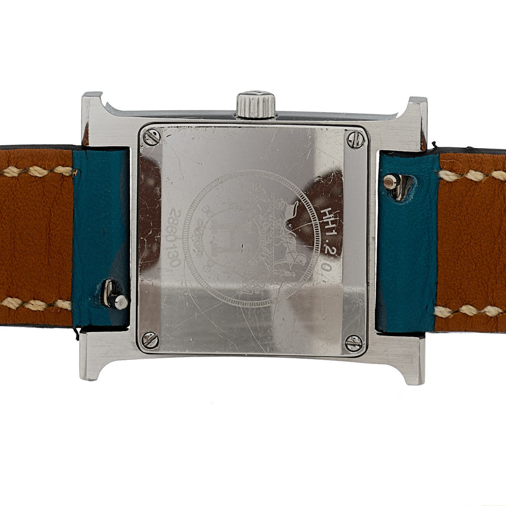 Stainless Steel Courchevel 21mm Heure H Hour Quartz Watch Blue Jean