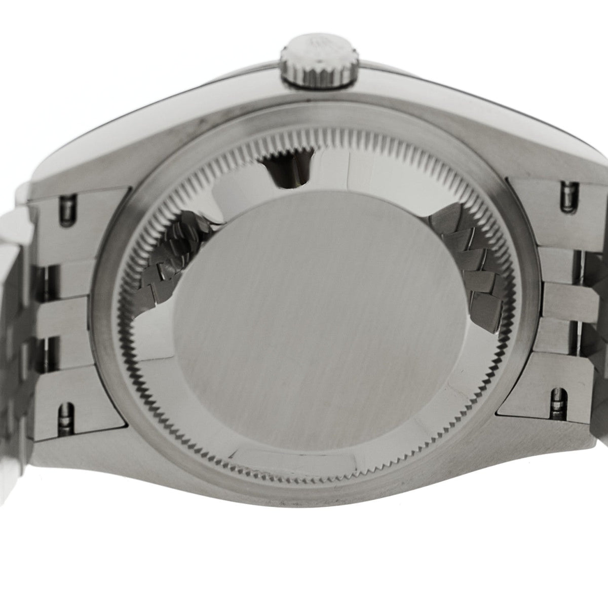 Stainless Steel 36mm Oyster Perpetual Datejust Watch Bright Black 126200
