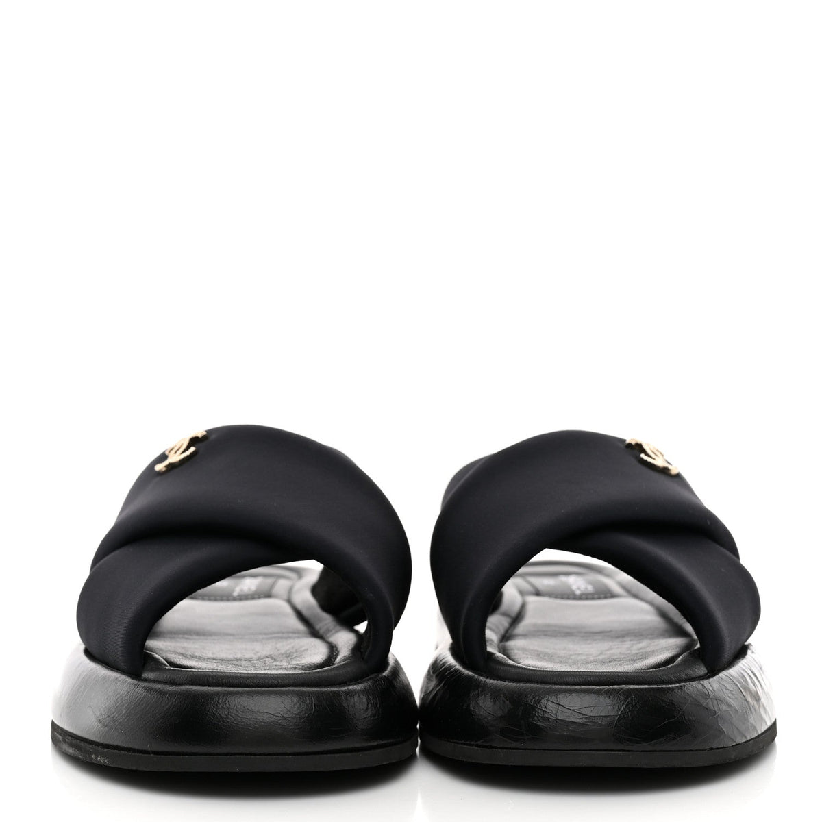 Fabric CC Mules Sandals 36 Black