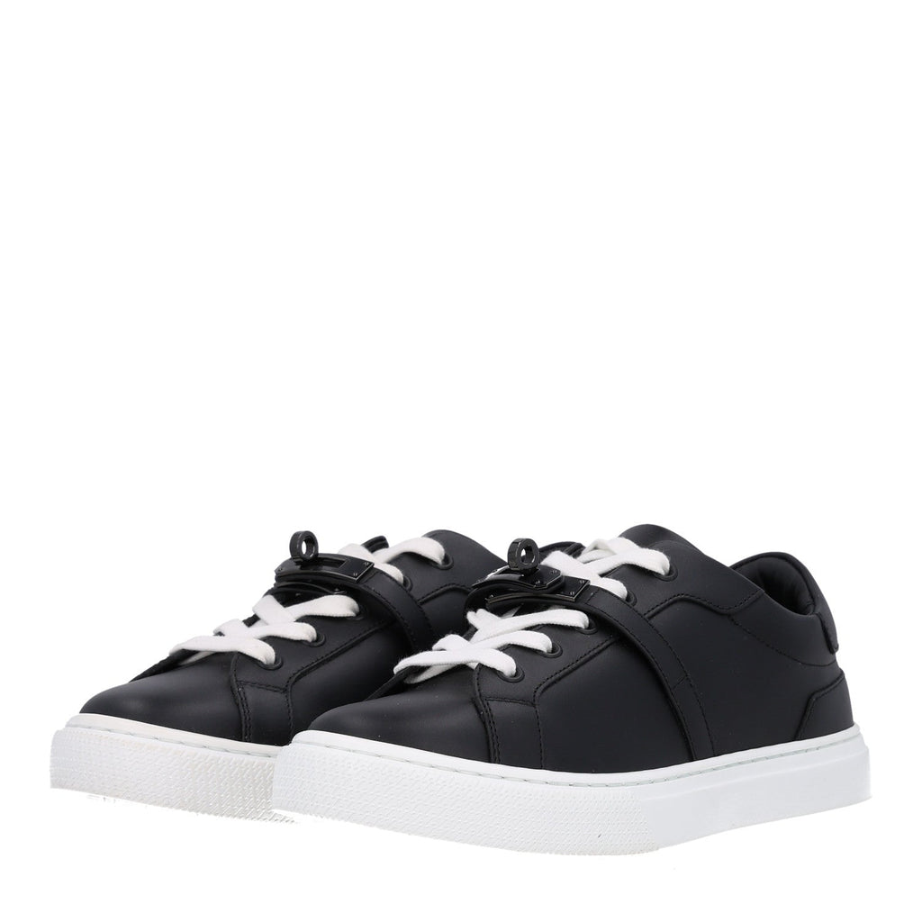 Calfskin Day Sneakers 37 Black