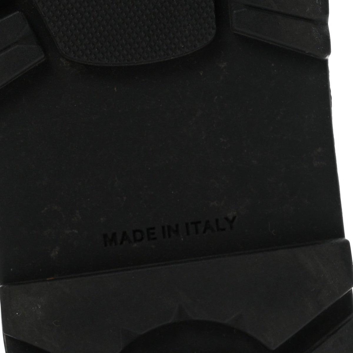 Calfskin Cap Toe CC Ankle Boots 38.5 Grey Black