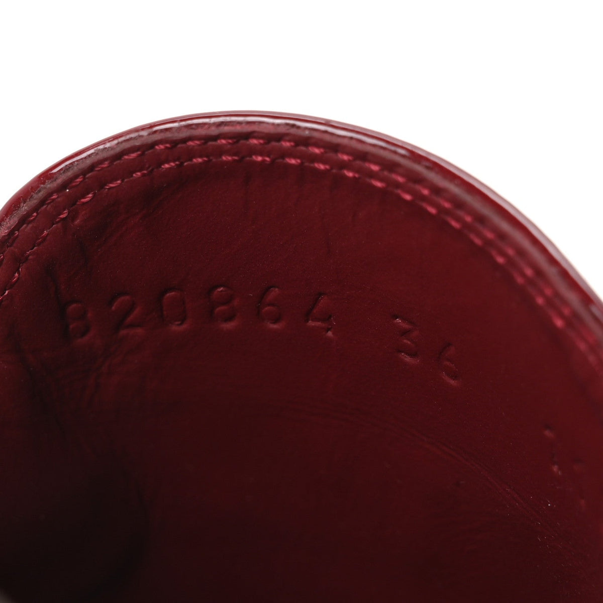 Patent Womens Princetown Slippers 36 Rosso Ancora