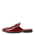Patent Womens Princetown Slippers 36 Rosso Ancora