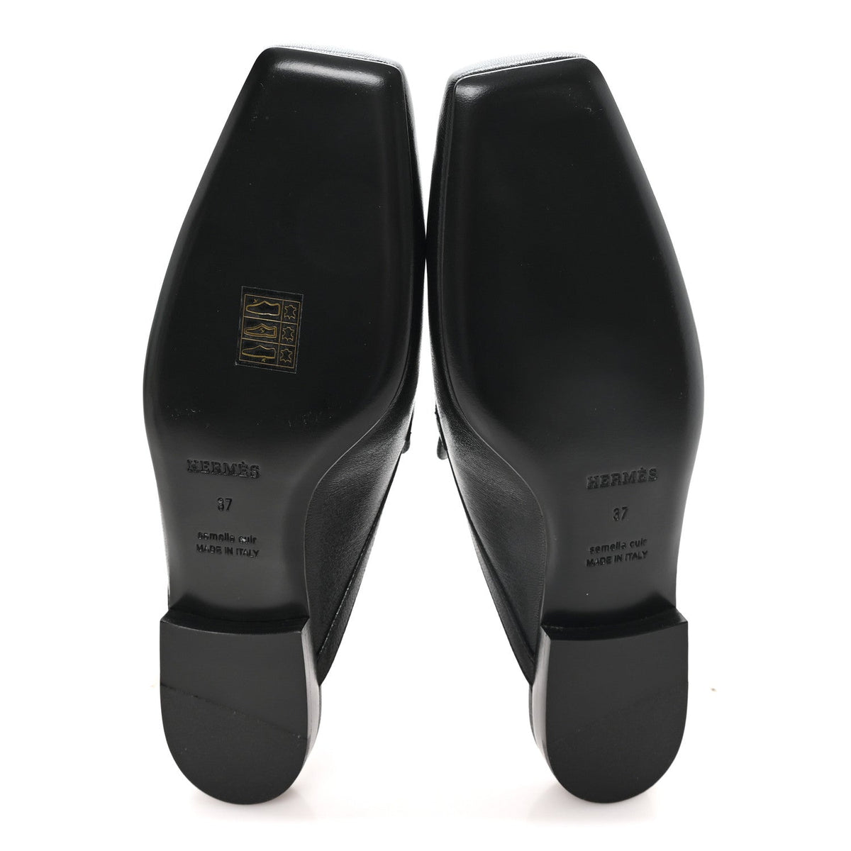 Goatskin Groupie Mules 37 Black