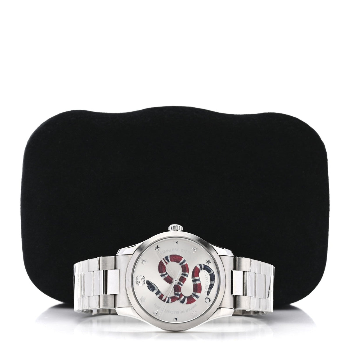 Stainless Steel 38mm G-Timeless Snake Quartz Watch