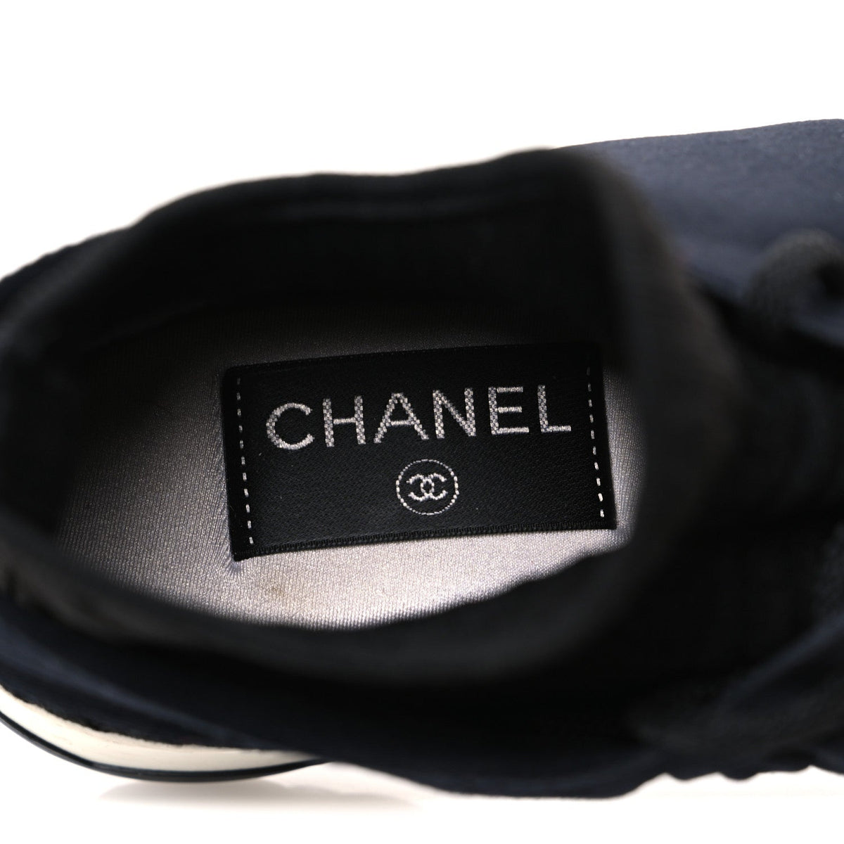 Stretch Fabric CC Sneakers 36 Black