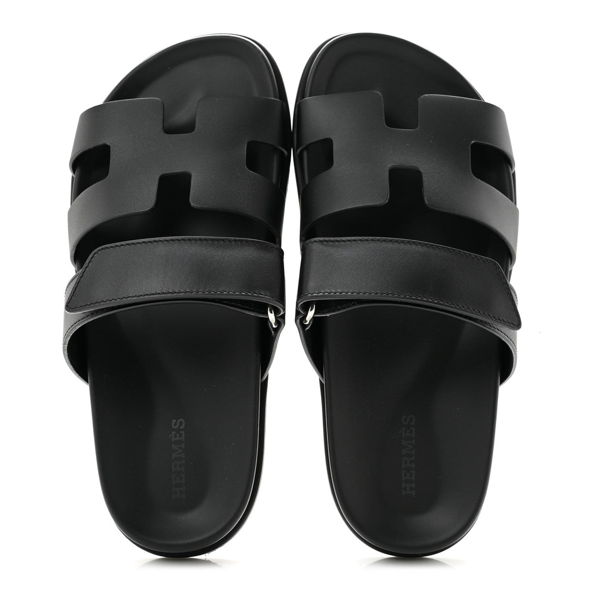 Calfskin Womens Chypre Sandals 36 Black