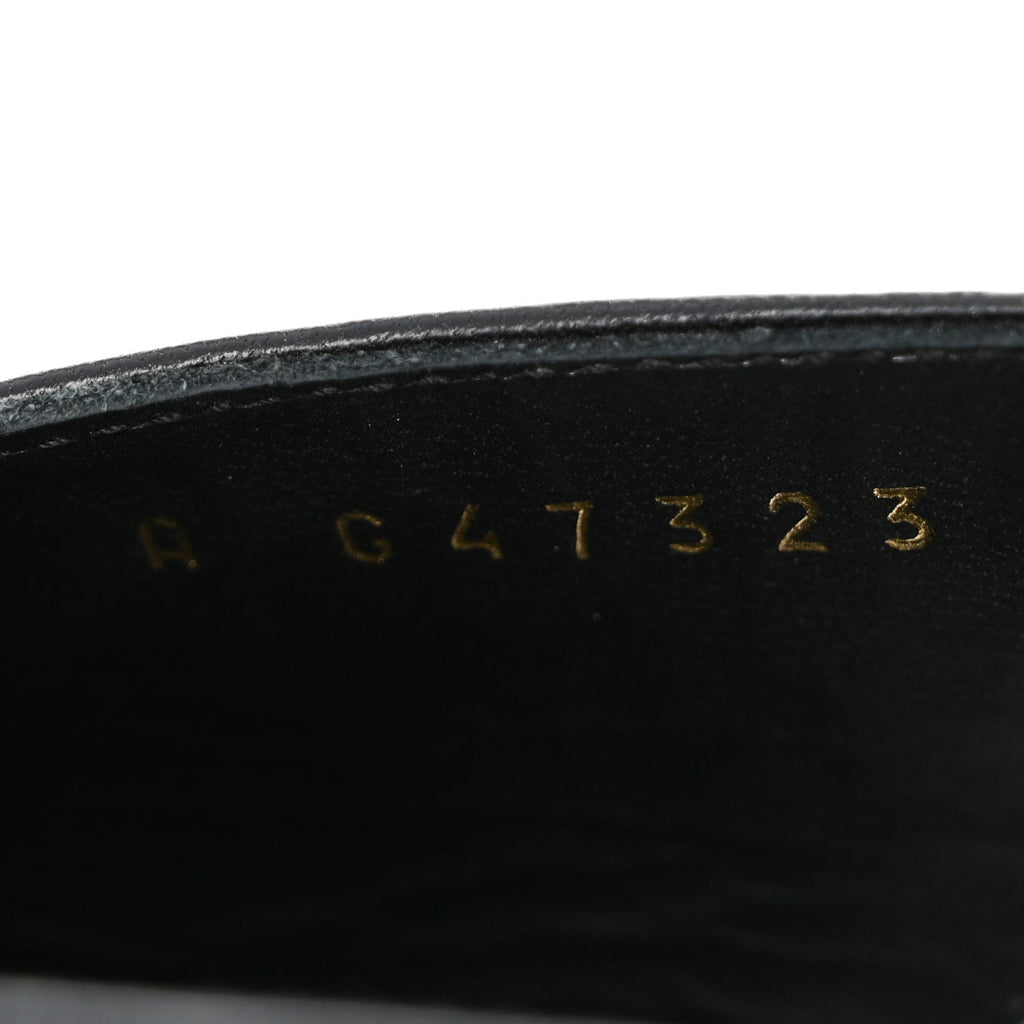Lambskin Slingback Pumps 39.5 Black White