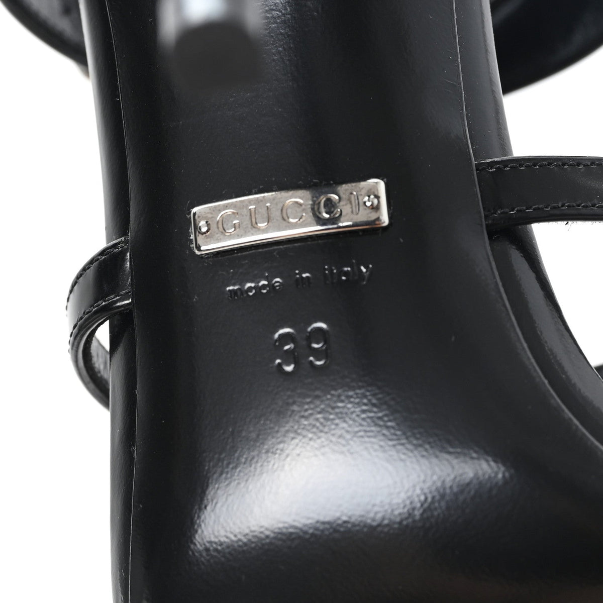 Nappa Regent Strappy Horsebit Sandals 39 Black