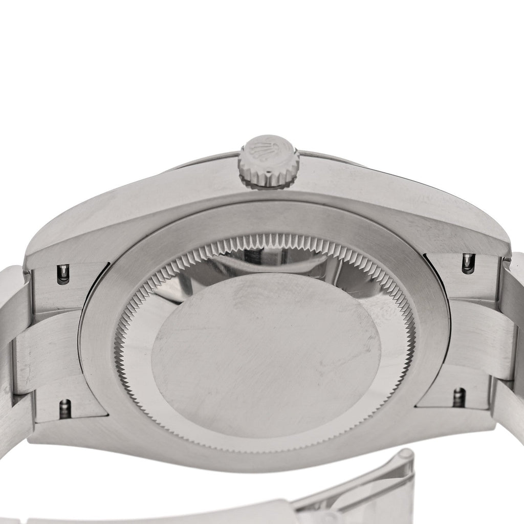 Stainless Steel 41mm Oyster Perpetual Watch Green 124300