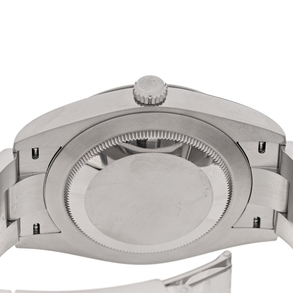 Stainless Steel 41mm Oyster Perpetual Watch Green 124300