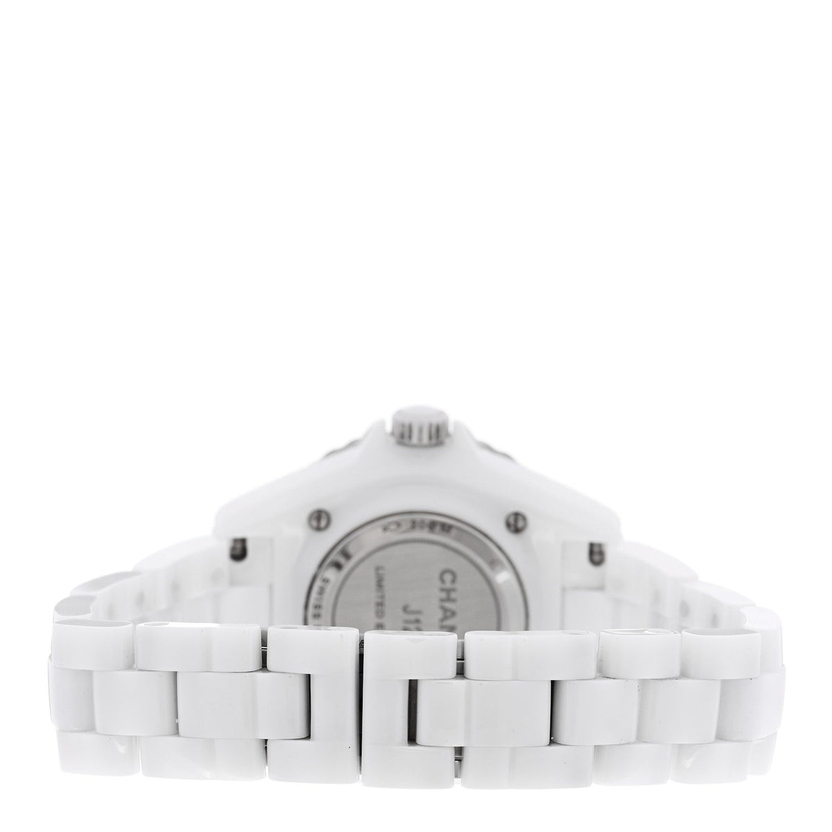 Stainless Steel Ceramic 33mm J12 Wanted de Chanel Limited Edition Quartz Watch White