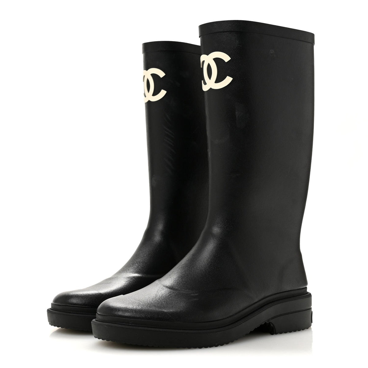 Caoutchouk CC High Boots 37 Black