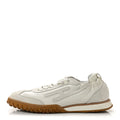 Nappa Suede Goatskin Jet Sneakers 38 White