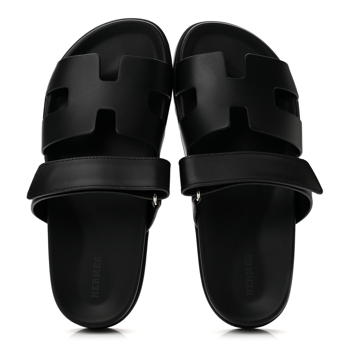 Calfskin Womens Chypre Sandals 40 Black