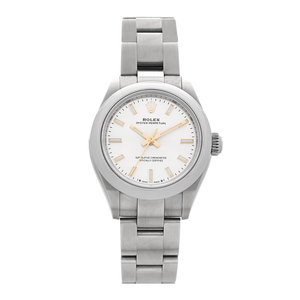 Stainless Steel 28mm Oyster Perpetual Datejust Watch Silver 276200