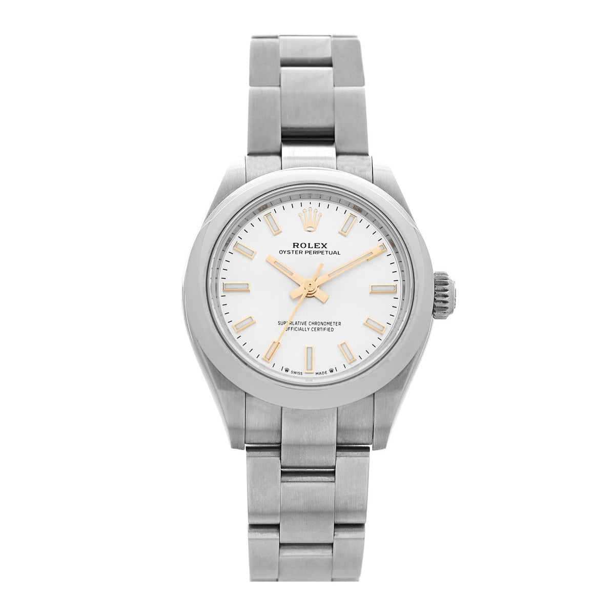 Stainless Steel 28mm Oyster Perpetual Datejust Watch Silver 276200