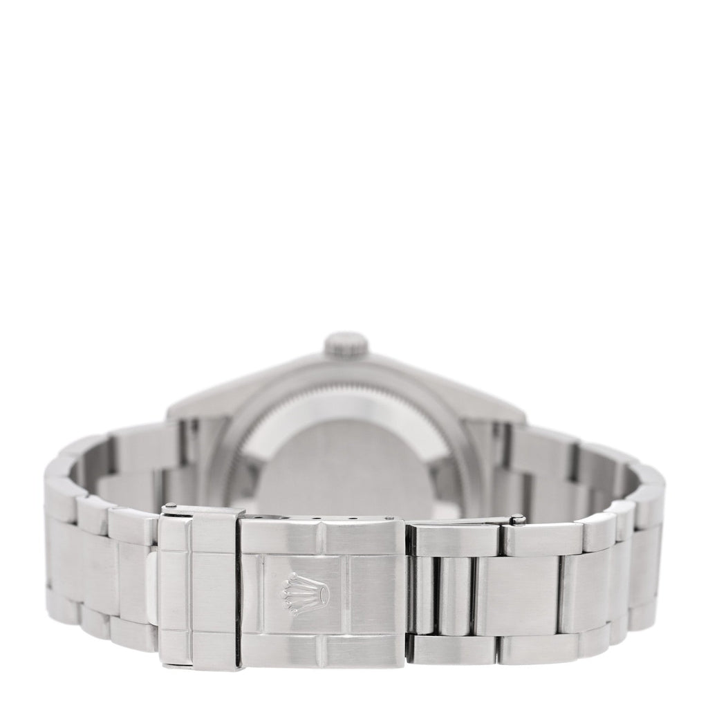 Stainless Steel 36mm Oyster Perpetual Explorer Watch Black 114270