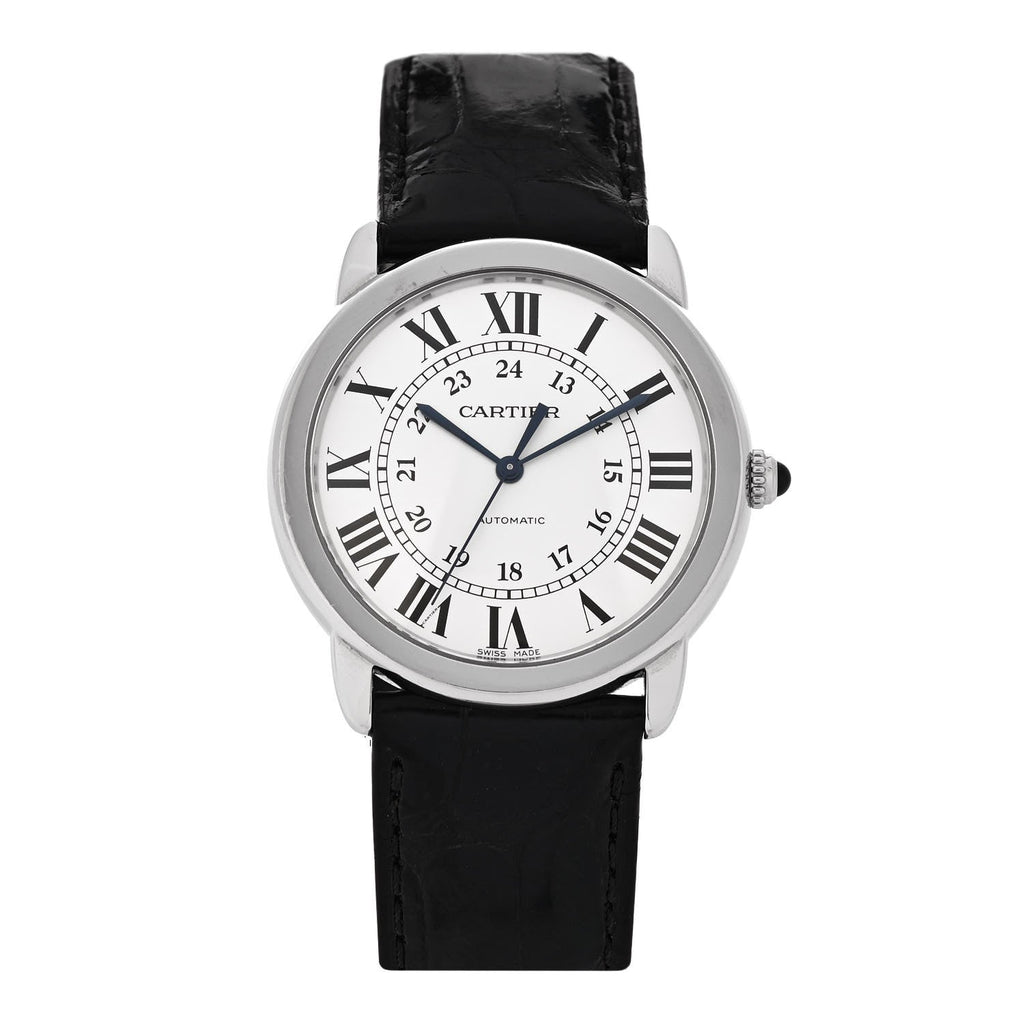 Stainless Steel Alligator 36mm Ronde Solo Automatic Watch