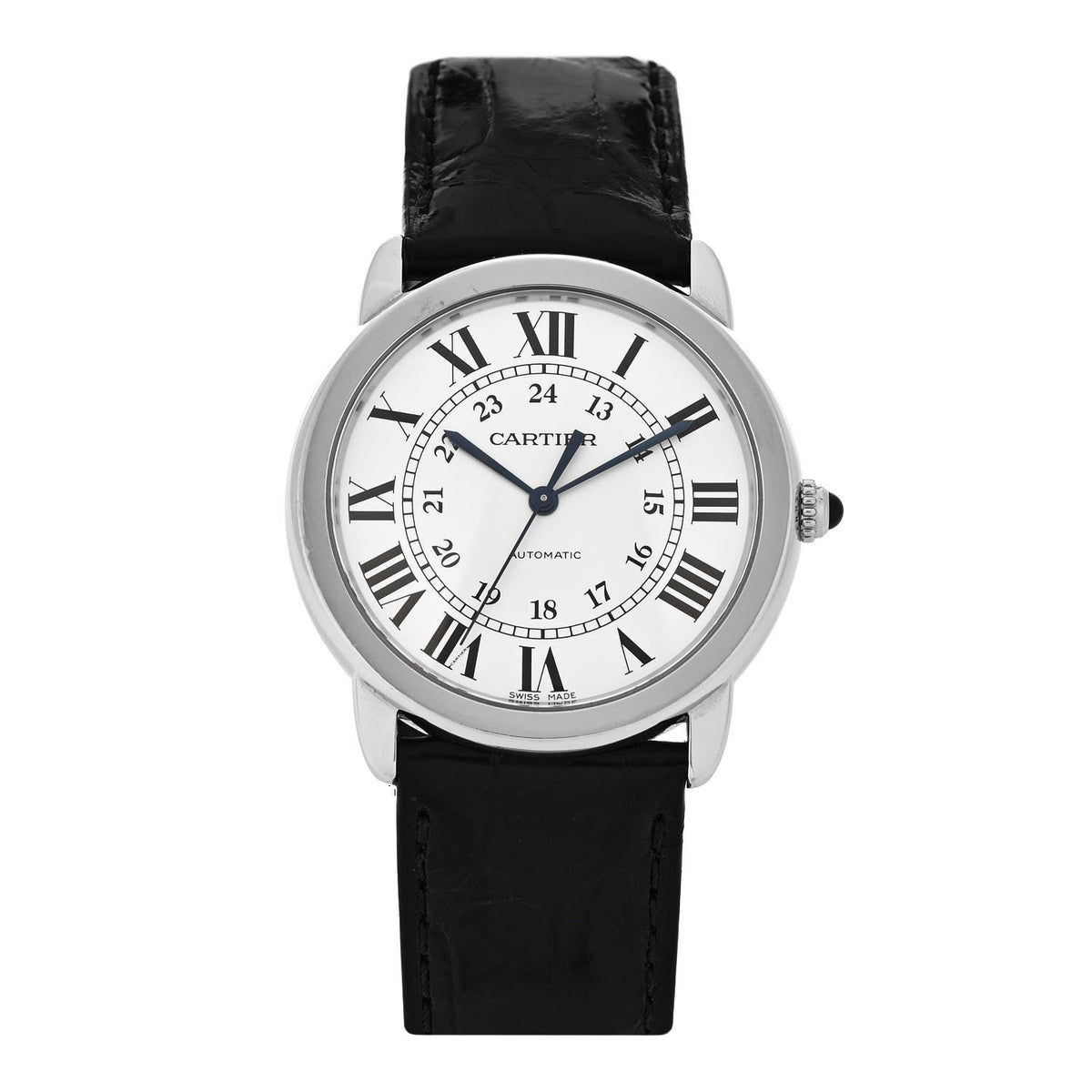 Stainless Steel Alligator 36mm Ronde Solo Automatic Watch