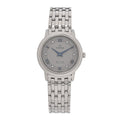 Stainless Steel Diamond 27mm De Ville Prestige Quartz Watch Grey 424.10.27.60.56.002