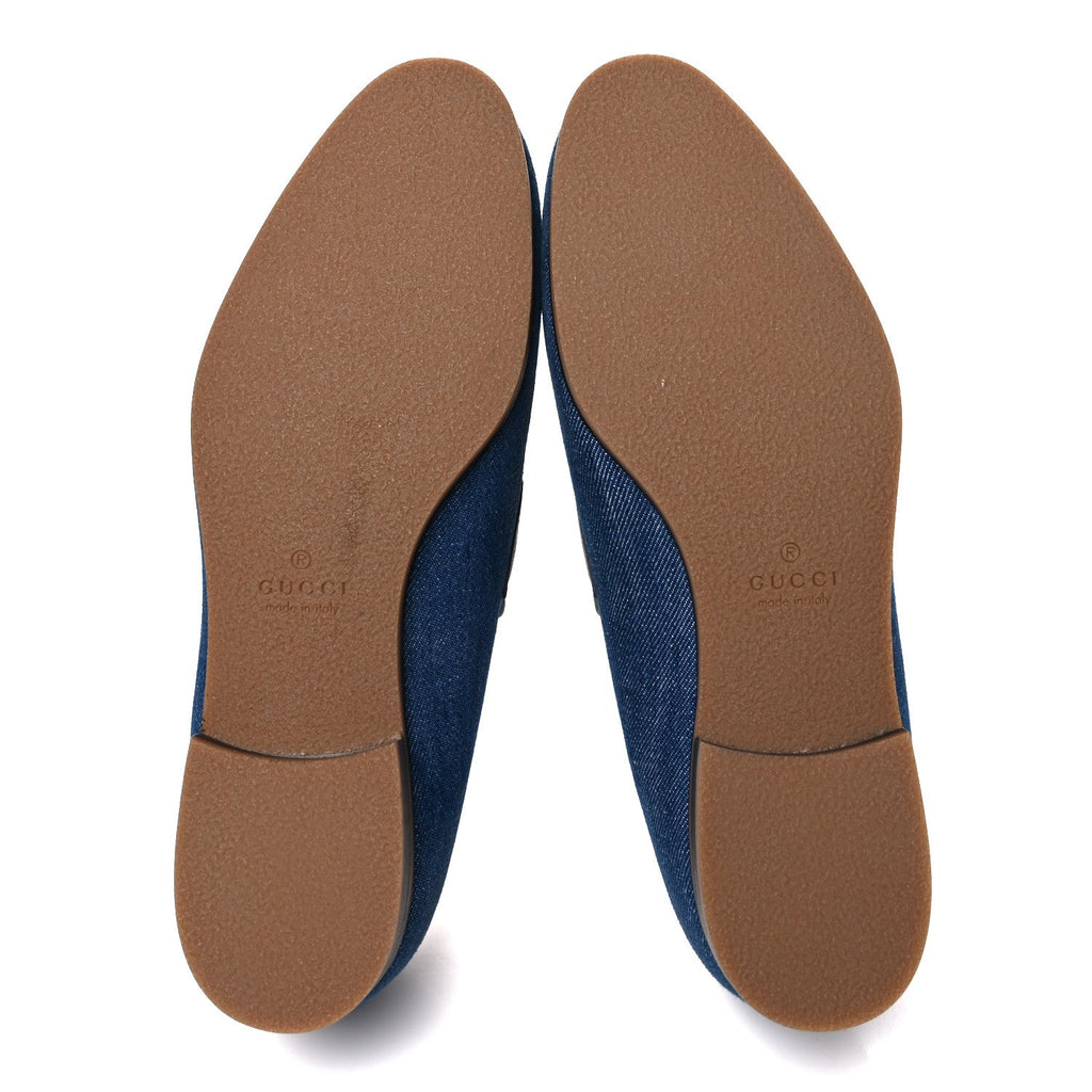 New Denim Delave Web Mens Horsebit Loafers 8 Blue
