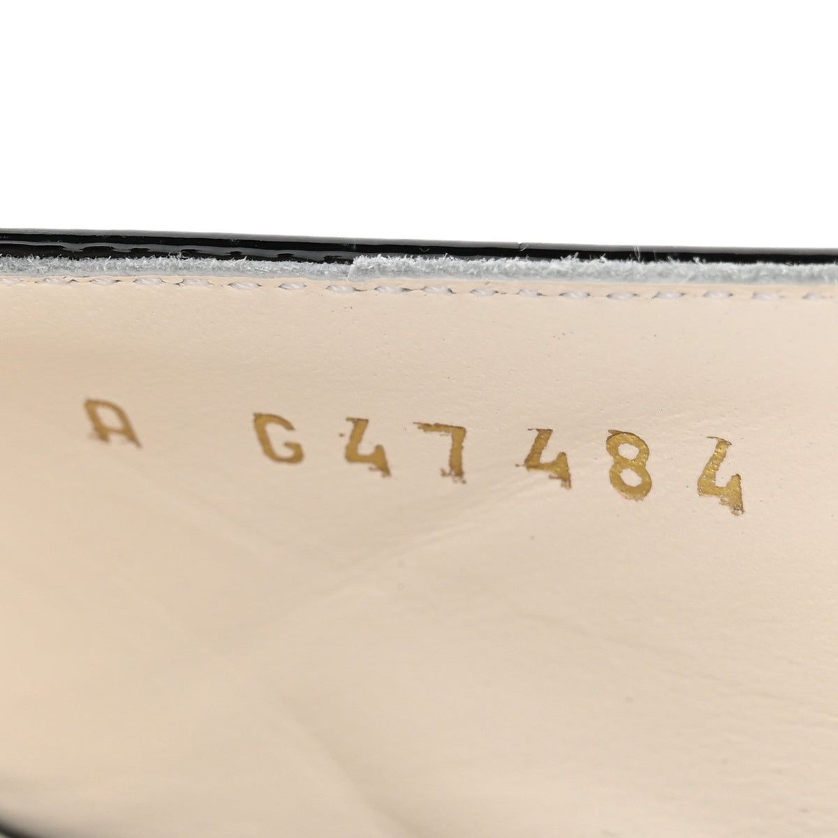Lambskin Patent Calfskin Cap Toe CC Slingback Pumps 38 White Black