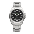 Stainless Steel 40mm Air-King Oyster Perpetual Watch Black 126900