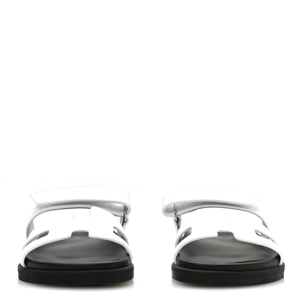 Calfskin Womens Chypre Sandals 37.5 White