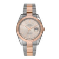Stainless Steel 18K Everose Gold 41mm Oyster Perpetual Datejust Watch Sundust 126301
