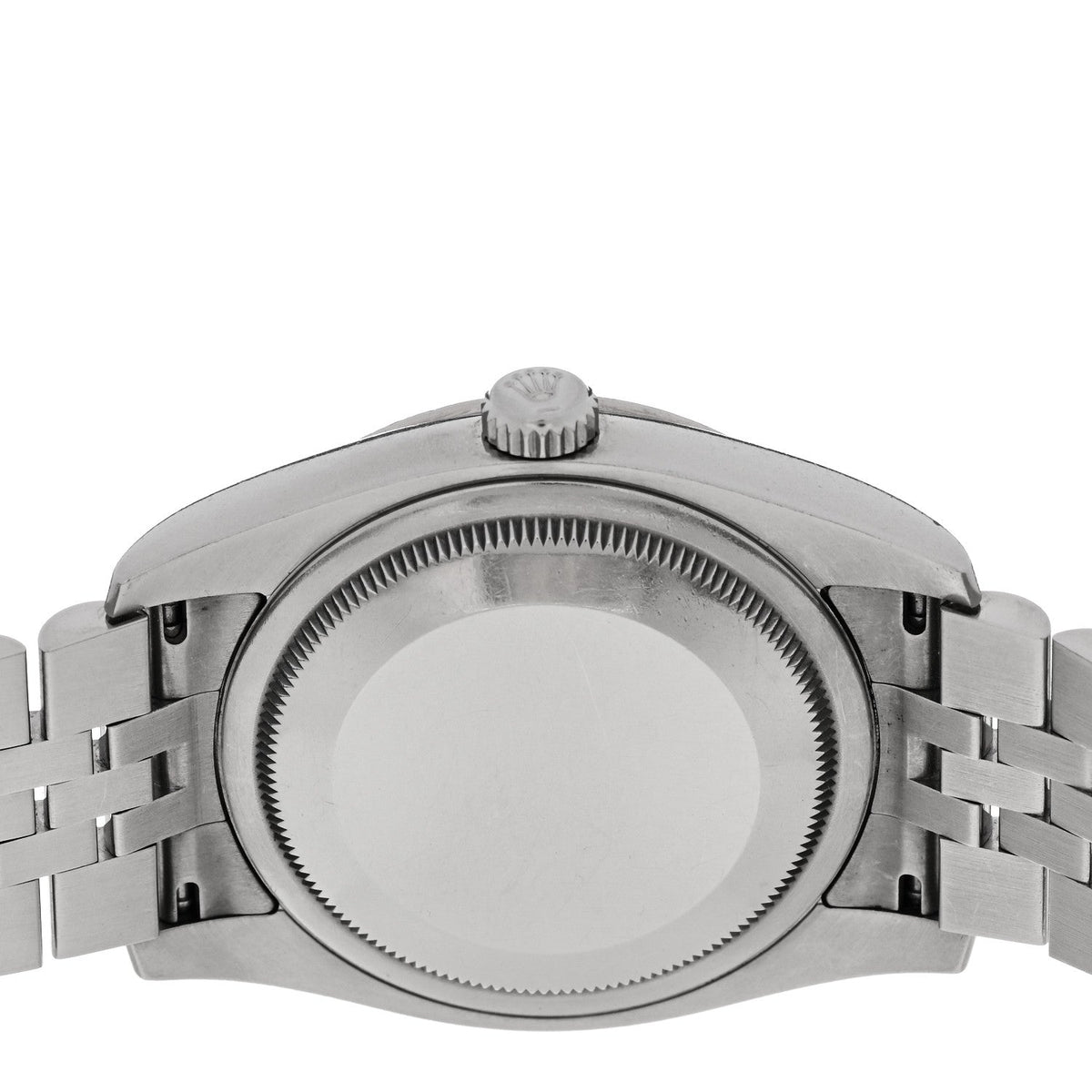 Stainless Steel Diamond 36mm Oyster Perpetual Datejust Watch Silver Jubilee 116244