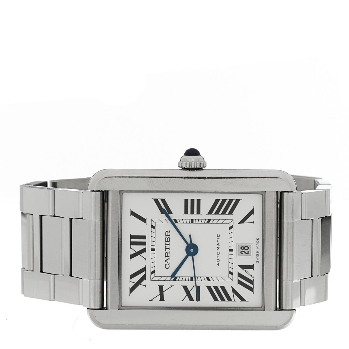 Stainless Steel 31mm Tank Solo Automatic Watch