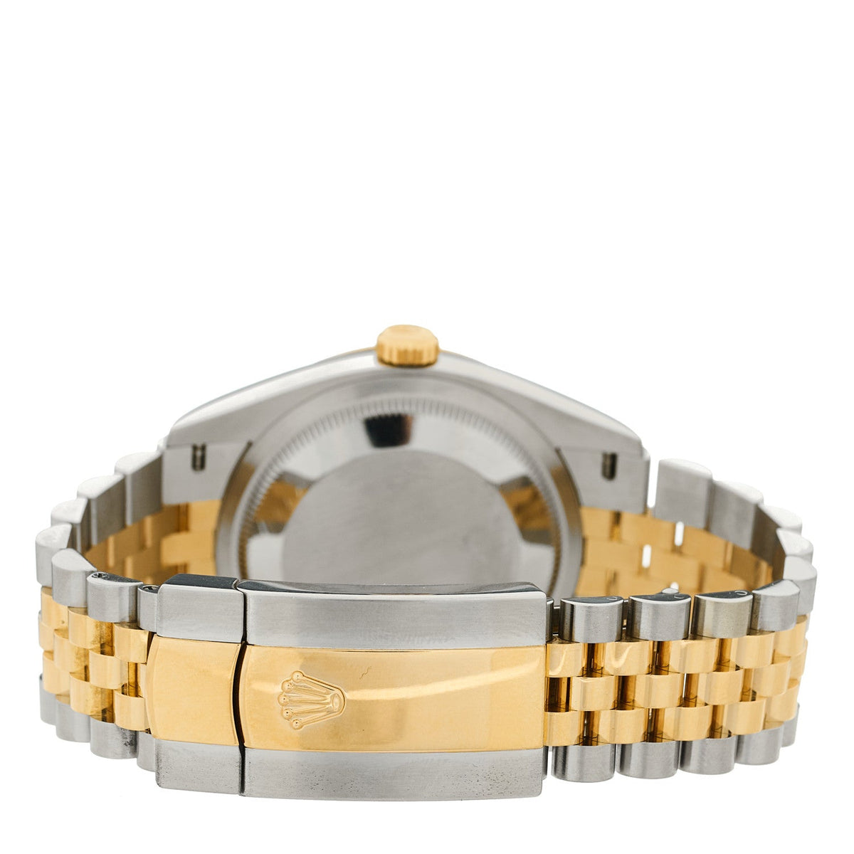Stainless Steel 18K Yellow Gold Diamond 36mm Oyster Perpetual Datejust Watch Champagne 126233